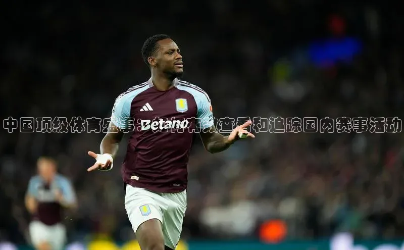 中国顶级体育盛事：如何有效查看和追踪国内赛事活动